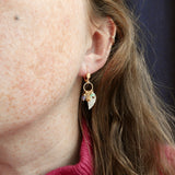 Boucles feuille de nacre