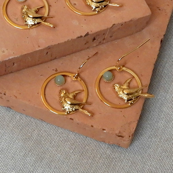 Boucles d'oreilles Birdy