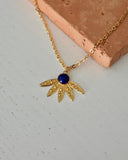 Collier Carmella, lapis-lazuli