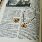 Pendentif Louison, Cornaline