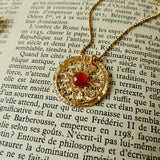 Pendentif Louison, Cornaline