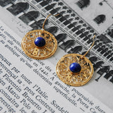 Boucles d'oreilles Louison, Lapis-Lazuli