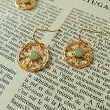 Boucles d'oreilles Louison, Aventurine