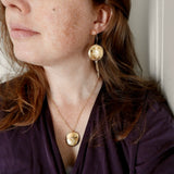 Pendentif médaille Flora