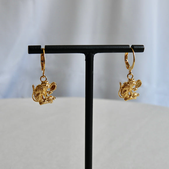 Boucles d'oreilles Ouistiti