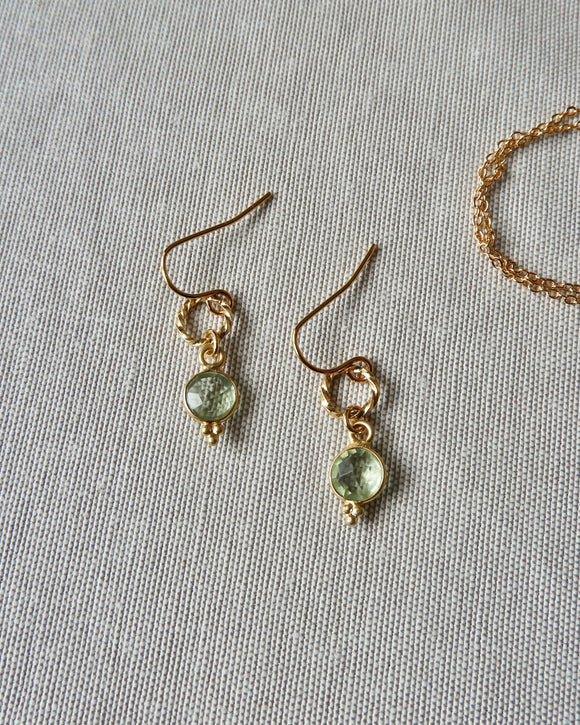 Boucles Pierre verte