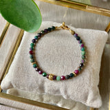 Bracelet Rubis Zoïsite