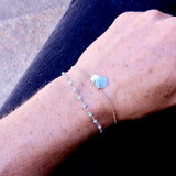 Bracelet "Angel" Argent 925, amazonite